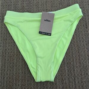 Nike Neon Green Bikini Bottom